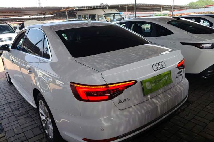 Used Audi A4L 2019 40 TFSI Ambition Version China V Rear Left 45 Deg
