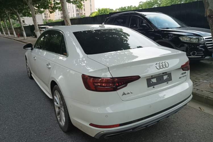 Used Audi A4L 2019 40 TFSI Fashion Version China V Rear Left 45 Deg