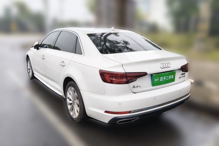 Used Audi A4L 2019 40 TFSI Ambition China VI Rear Left 45 Deg
