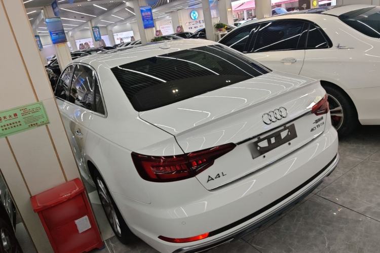 Used Audi A4L 2019 40 TFSI Fashion Version China V Rear Left 45 Deg