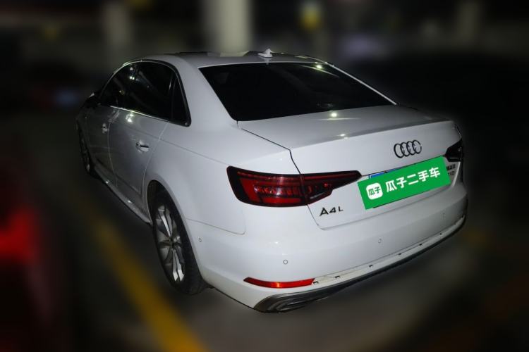 Used Audi A4L 2019 40 TFSI Fashion Version China V Rear Left 45 Deg