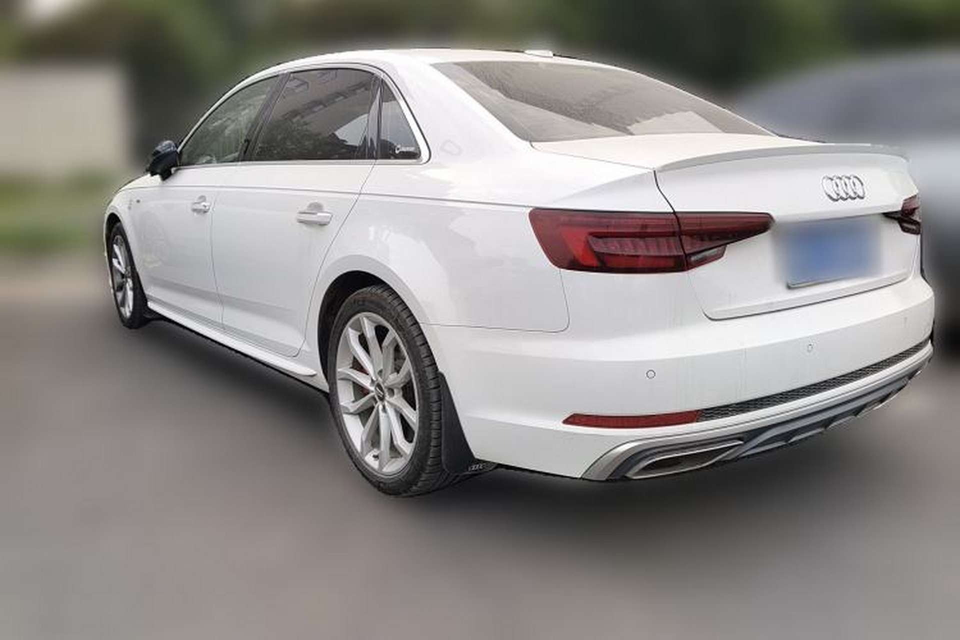 Used Audi A4L 2019 45 TFSI quattro Individual Sport Edition China VI Rear Left 45 Deg