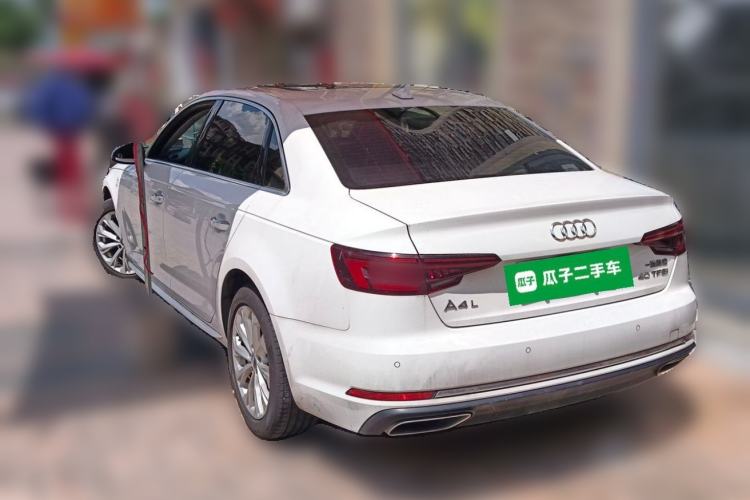 Used Audi A4L 2019 40 TFSI Ambition China VI Rear Left 45 Deg