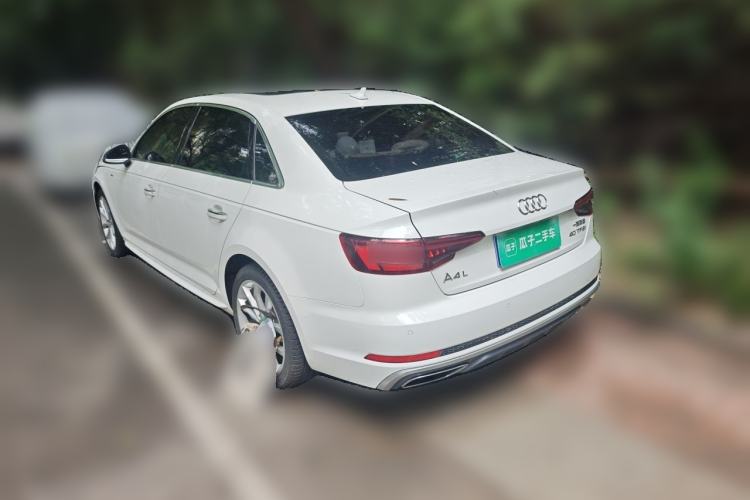 Used Audi A4L 2019 40 TFSI Fashion Version China V Rear Left 45 Deg