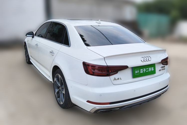 Used Audi A4L 2019 40 TFSI Sporty Version China V Rear Left 45 Deg