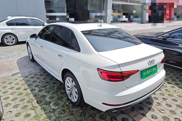 Used Audi A4L 2019 40 TFSI Ambition China VI Rear Left 45 Deg