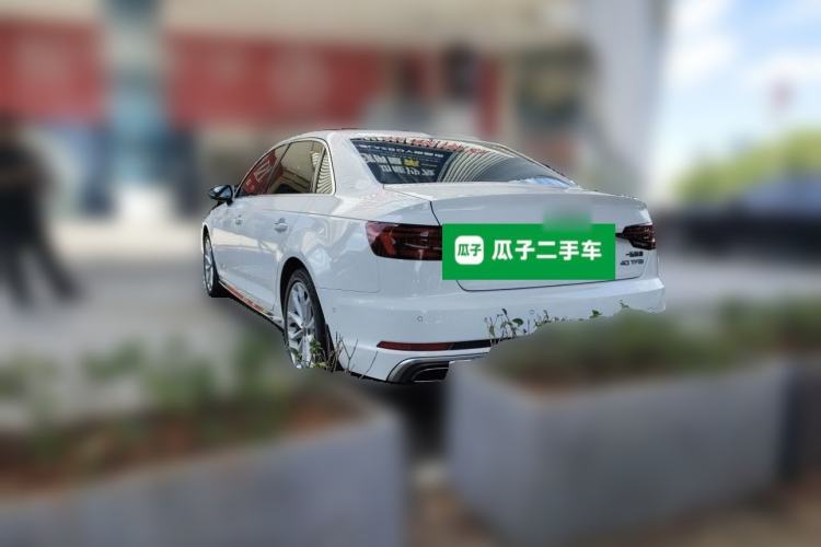 Used Audi A4L 2019 40 TFSI Fashion Edition China VI Emission Standard Rear Left 45 Deg