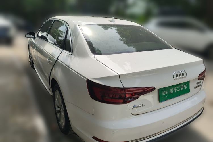 Used Audi A4L 2019 40 TFSI Ambition China VI Rear Left 45 Deg