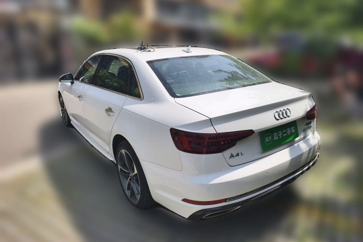 Used Audi A4L 2019 40 TFSI Ambition China VI Rear Left 45 Deg