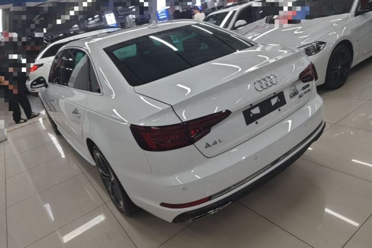 Used Audi A4L 2019 40 TFSI Ambition China VI Rear Left 45 Deg