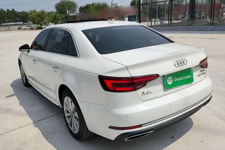 Used Audi A4L 2019 40 TFSI Ambition China VI Rear Left 45 Deg