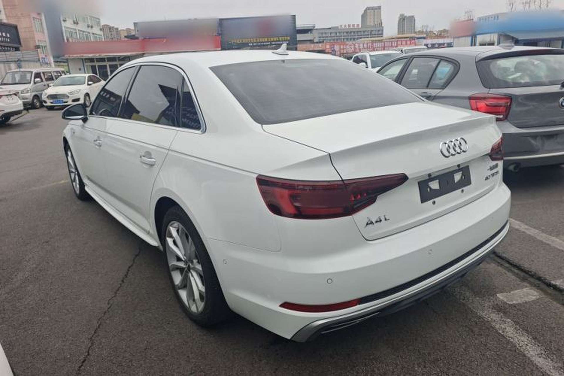 Used Audi A4L 2019 40 TFSI Fashion Edition China VI Emission Standard Rear Left 45 Deg