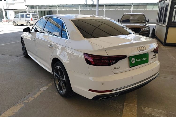 Used Audi A4L 2019 40 TFSI Ambition China VI Rear Left 45 Deg