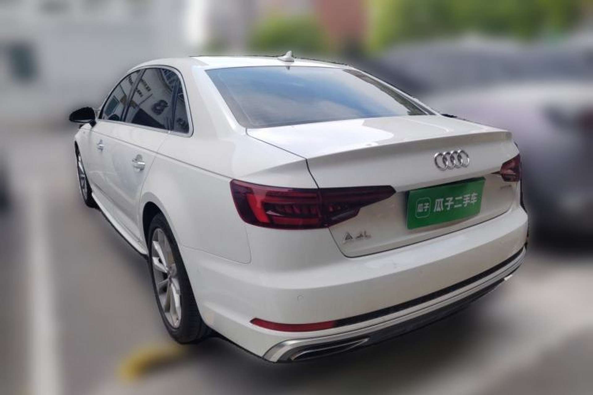 Used Audi A4L 2019 40 TFSI Fashion Edition China VI Emission Standard Rear Left 45 Deg