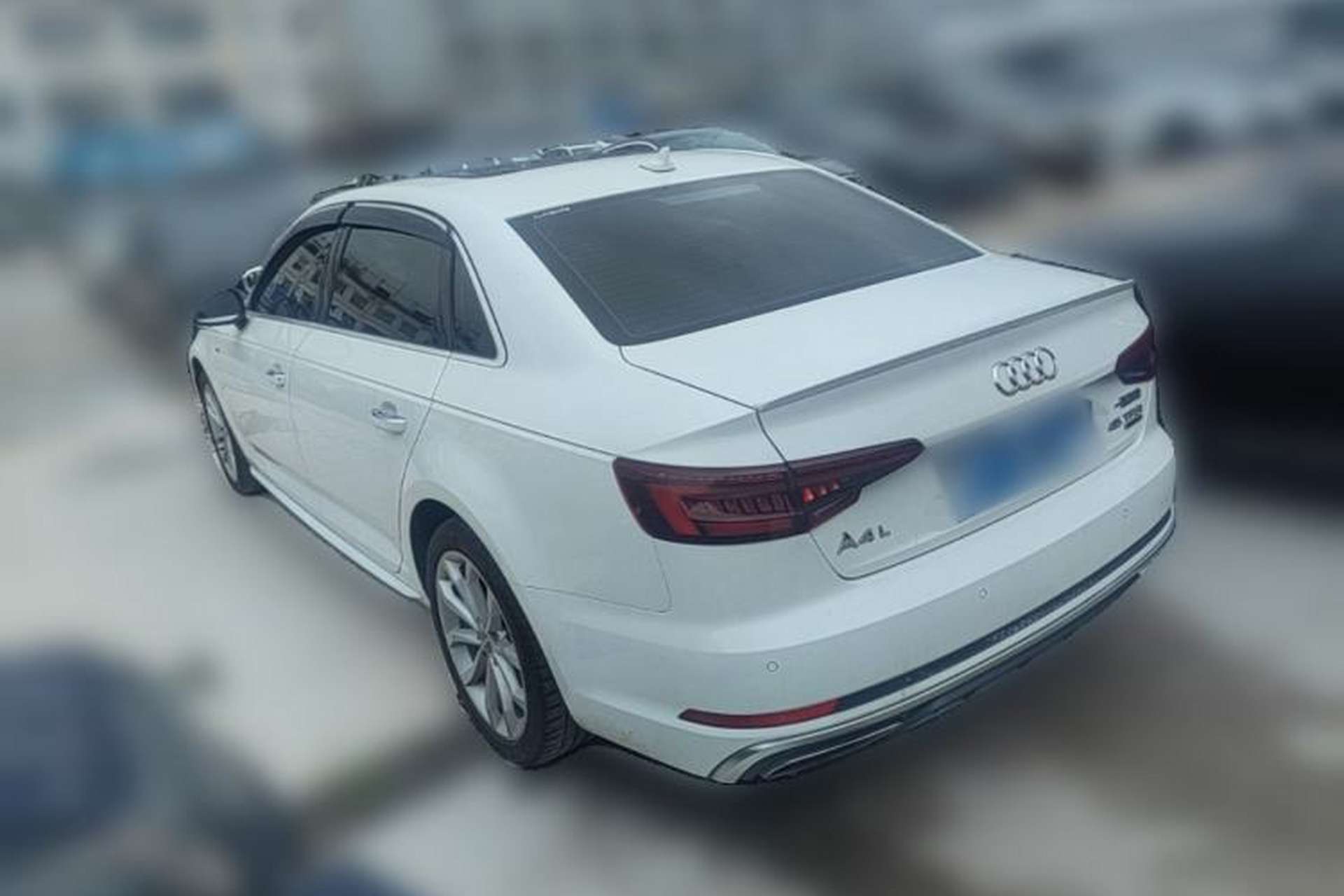 Used Audi A4L 2019 45 TFSI quattro Individual Sport Edition China VI Rear Left 45 Deg