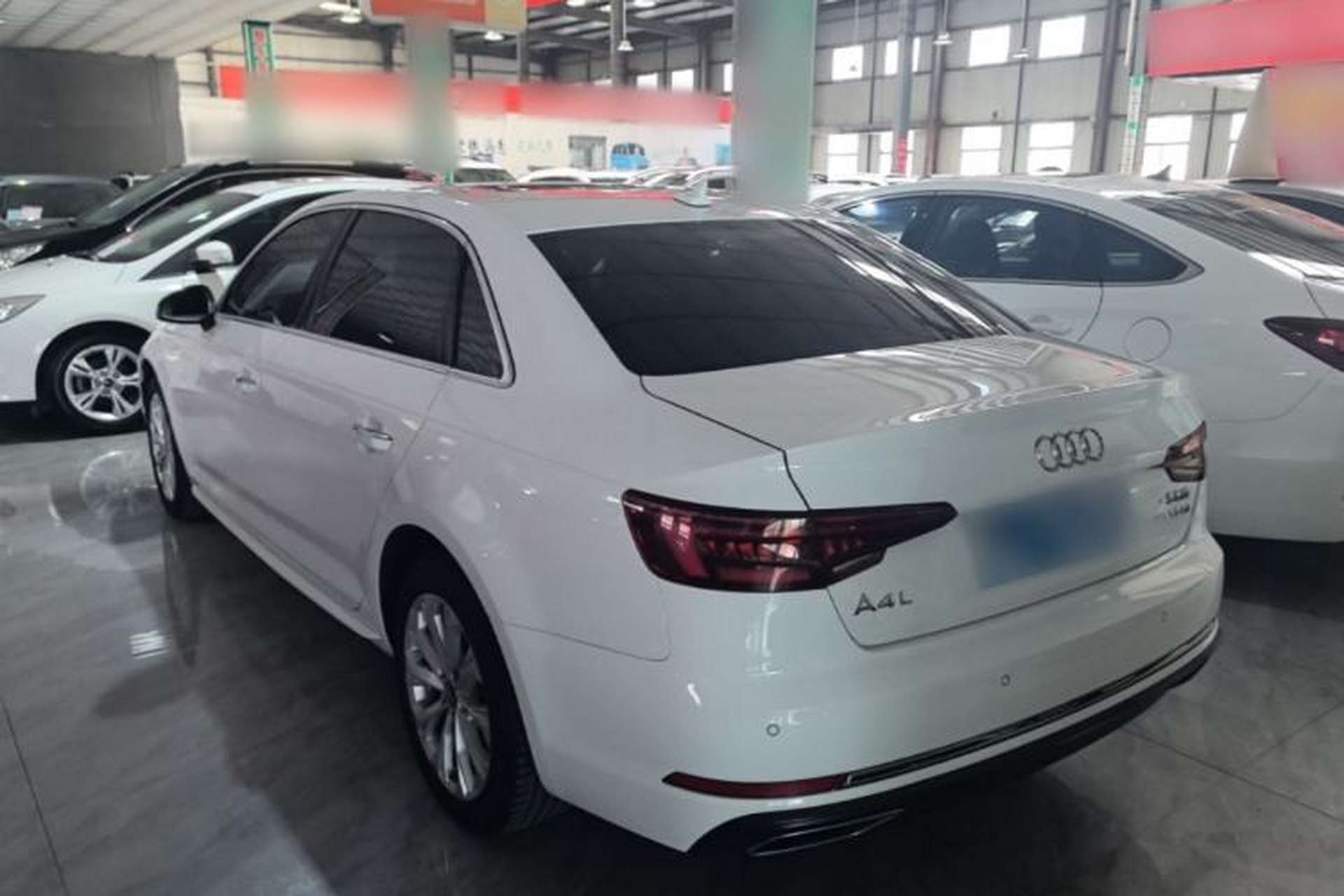 Used Audi A4L 2019 40 TFSI Ambition China VI Rear Left 45 Deg