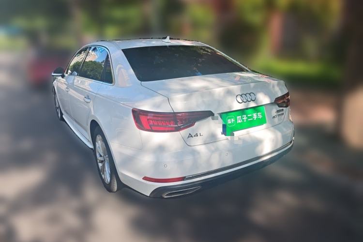 Used Audi A4L 2019 40 TFSI Ambition China VI Rear Left 45 Deg