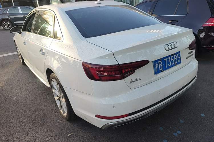 Used Audi A4L 2019 40 TFSI Fashion Version China V Rear Left 45 Deg