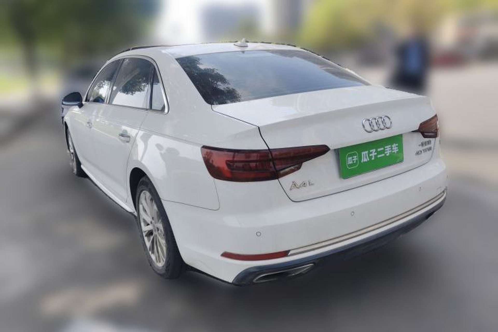 Used Audi A4L 2019 40 TFSI Ambition China VI Rear Left 45 Deg