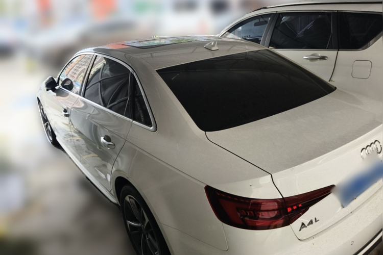 Used Audi A4L 2019 40 TFSI Ambition China VI Rear Left 45 Deg