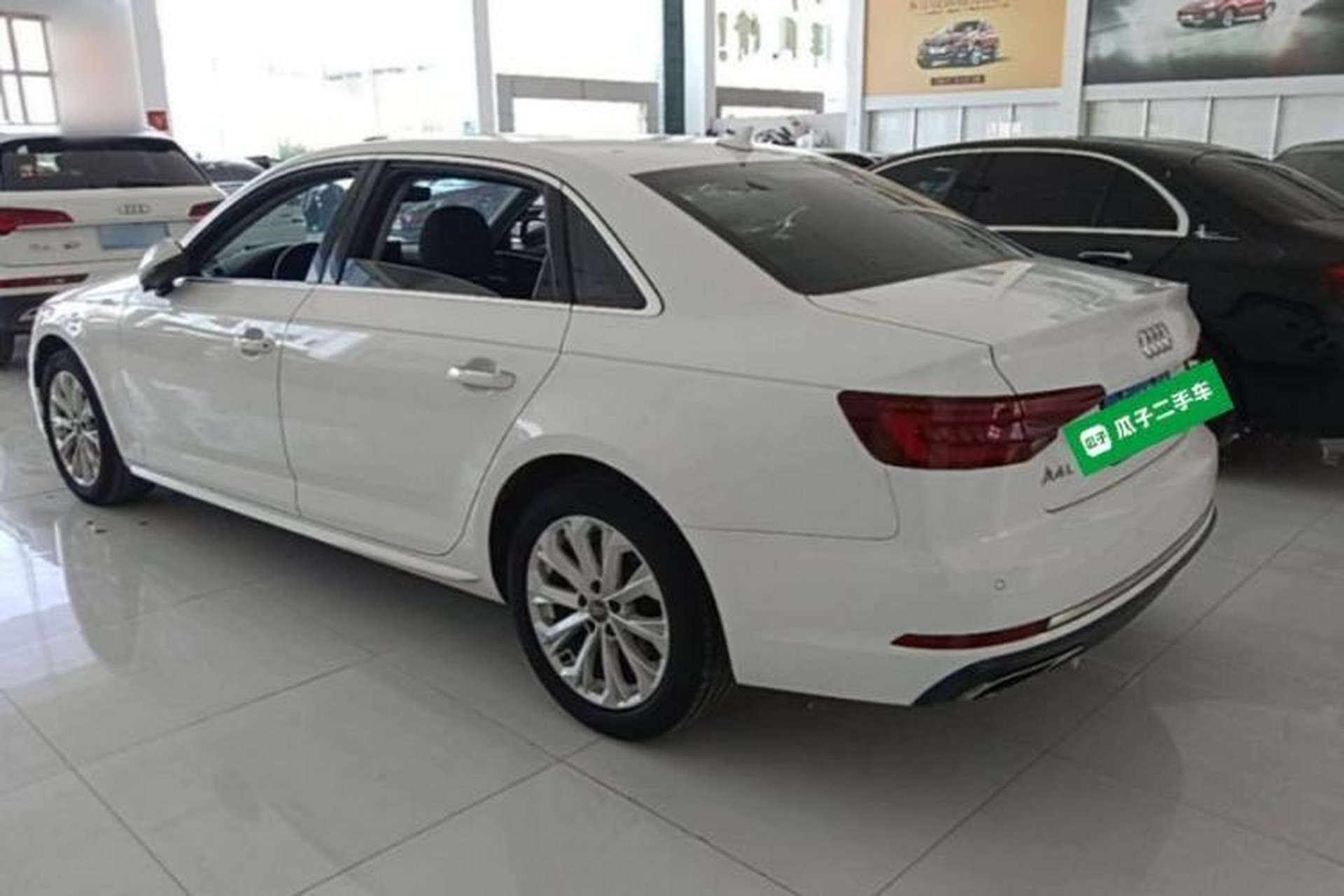 Used Audi A4L 2019 40 TFSI Ambition China VI Rear Left 45 Deg