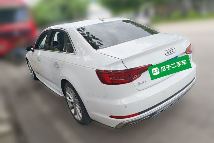 Used Audi A4L 2019 40 TFSI Fashion Edition China VI Emission Standard Rear Left 45 Deg