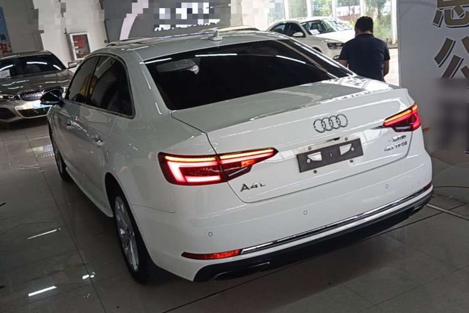 Used Audi A4L 2019 40 TFSI Ambition Version China V Rear Left 45 Deg