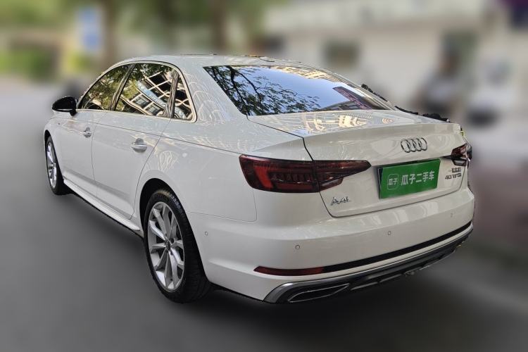 Used Audi A4L 2019 40 TFSI Fashion Edition China VI Emission Standard Rear Left 45 Deg