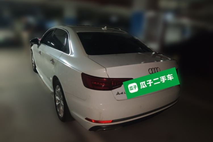 Used Audi A4L 2019 40 TFSI Ambition China VI Rear Left 45 Deg