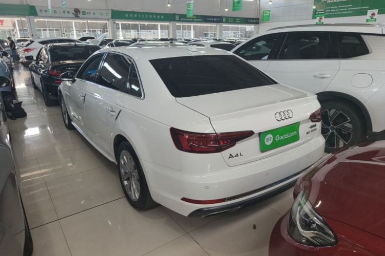 Used Audi A4L 2019 40 TFSI Ambition China VI Rear Left 45 Deg