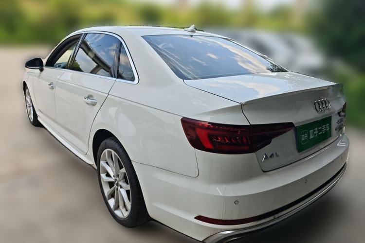 Used Audi A4L 2019 45 TFSI quattro Individual Sport Edition China V Rear Left 45 Deg