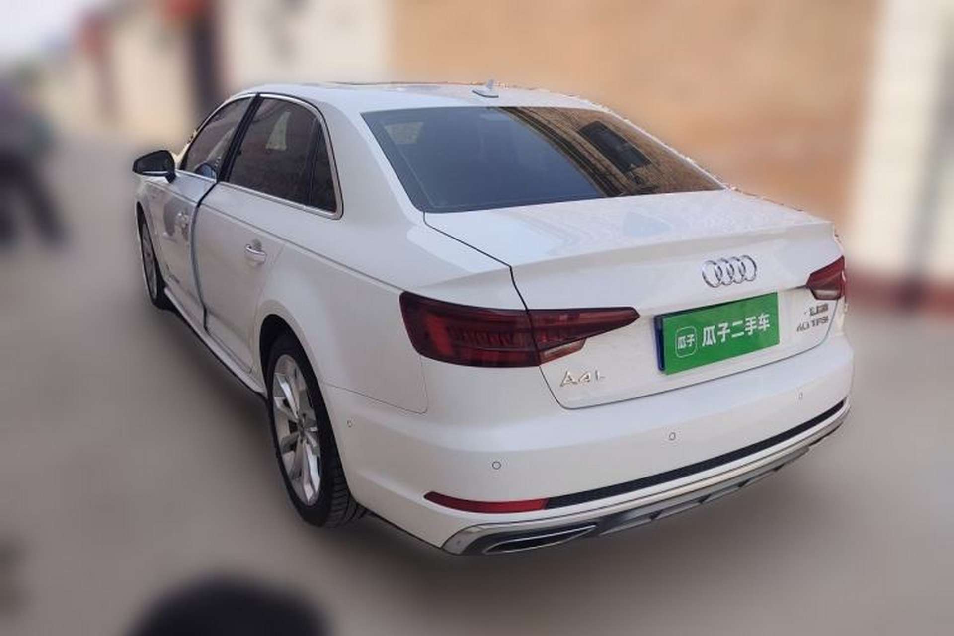 Used Audi A4L 2019 40 TFSI Fashion Edition China VI Emission Standard Rear Left 45 Deg