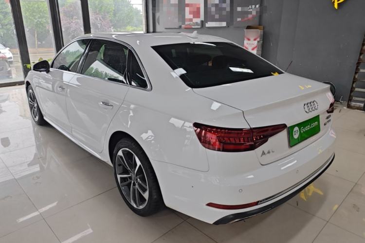 Used Audi A4L 2019 40 TFSI Ambition China VI Rear Left 45 Deg