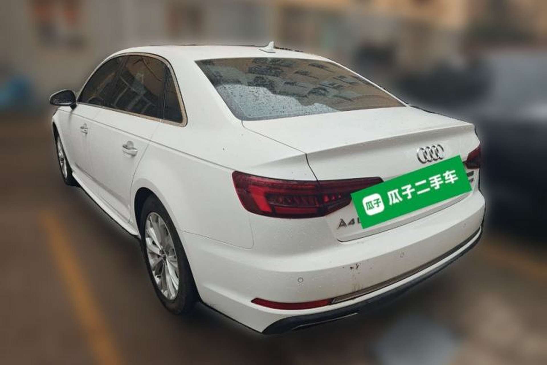 Used Audi A4L 2019 40 TFSI Fashion Edition China VI Emission Standard Rear Left 45 Deg