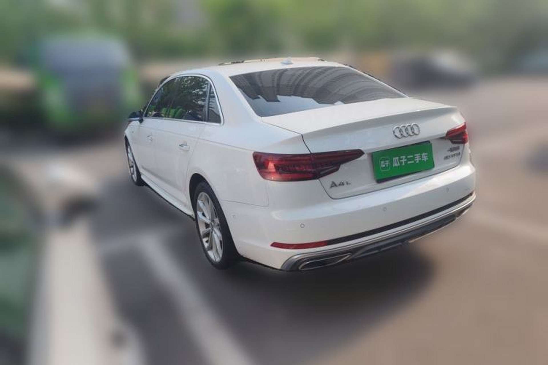 Used Audi A4L 2019 40 TFSI Fashion Version China V Rear Left 45 Deg