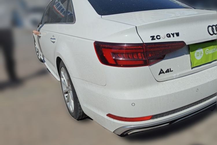 Used Audi A4L 2019 45 TFSI quattro Individual Sport Edition China V Rear Left 45 Deg