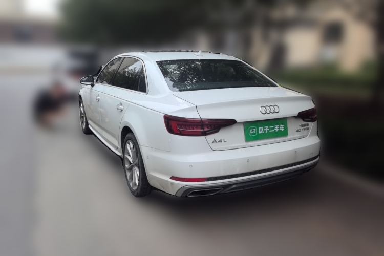Used Audi A4L 2019 40 TFSI Fashion Version China V Rear Left 45 Deg