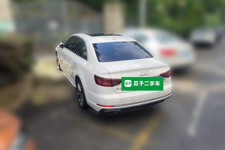Used Audi A4L 2019 40 TFSI Ambition China VI Rear Left 45 Deg