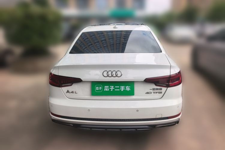 Used Audi A4L 2019 40 TFSI Fashion Edition China VI Emission Standard Rear