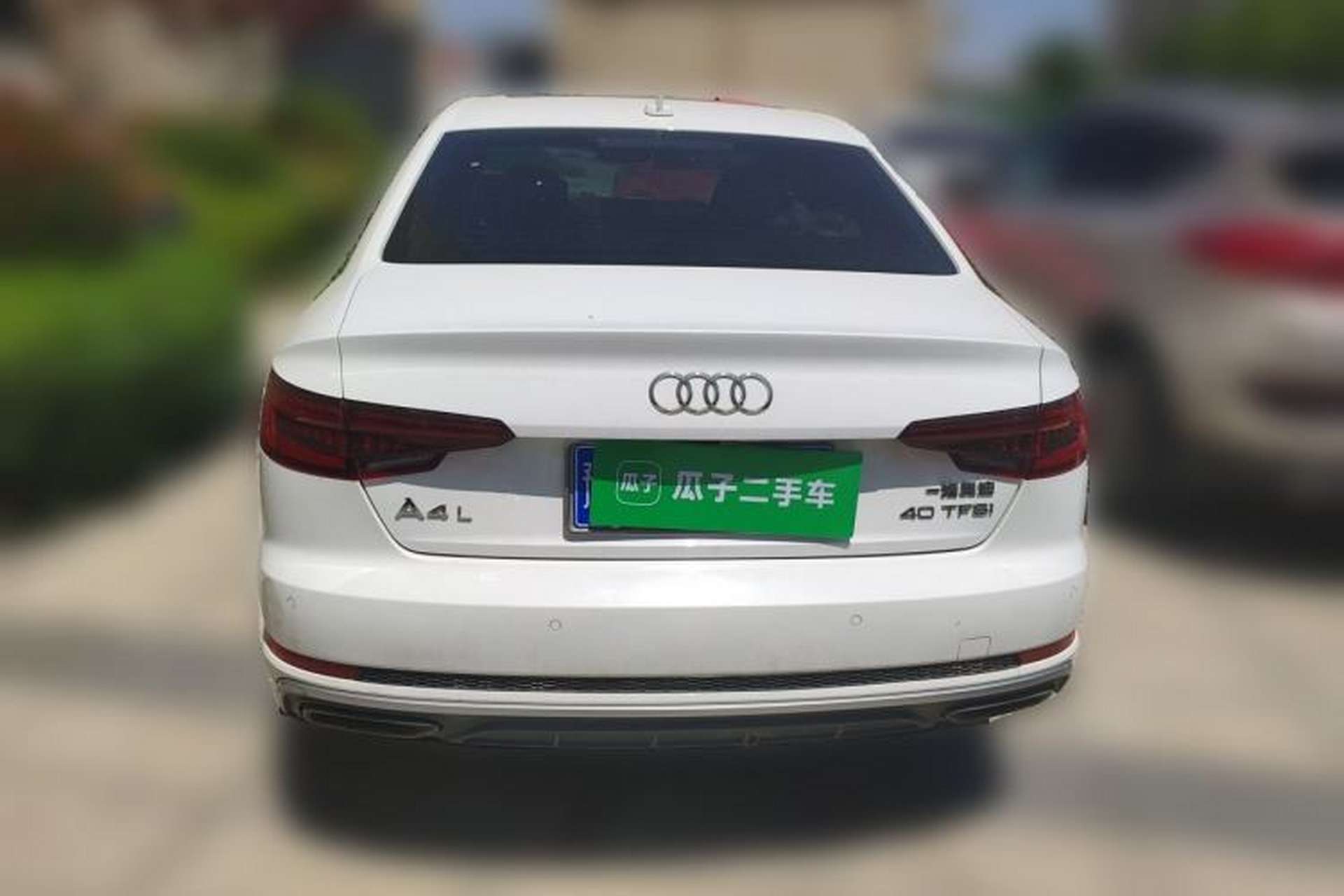 Used Audi A4L 2019 40 TFSI Fashion Version China V Rear