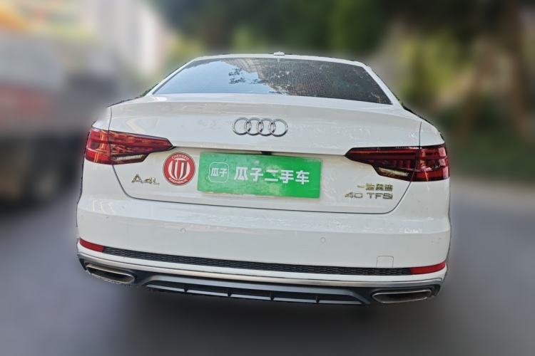 Used Audi A4L 2019 40 TFSI Fashion Edition China VI Emission Standard Rear