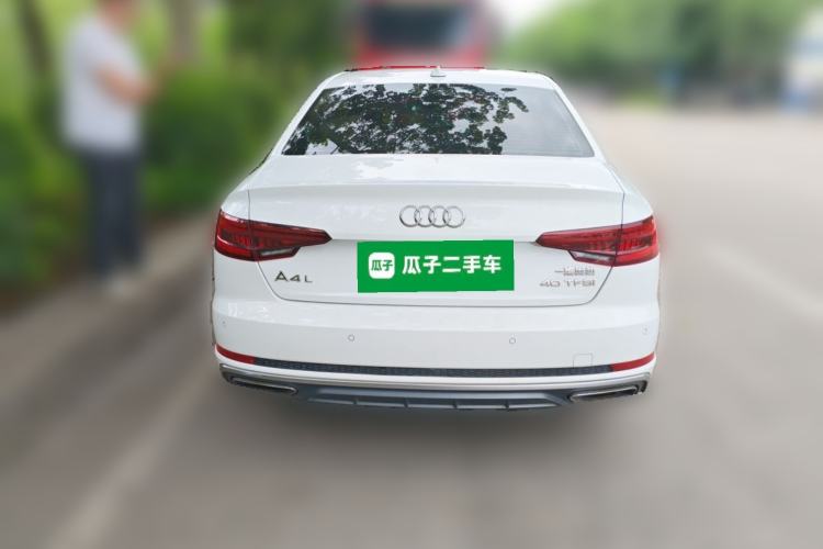 Used Audi A4L 2019 40 TFSI Fashion Edition China VI Emission Standard Rear