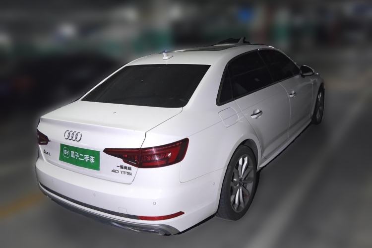 Used Audi A4L 2019 40 TFSI Ambition Version China V Rear Right 45 Deg