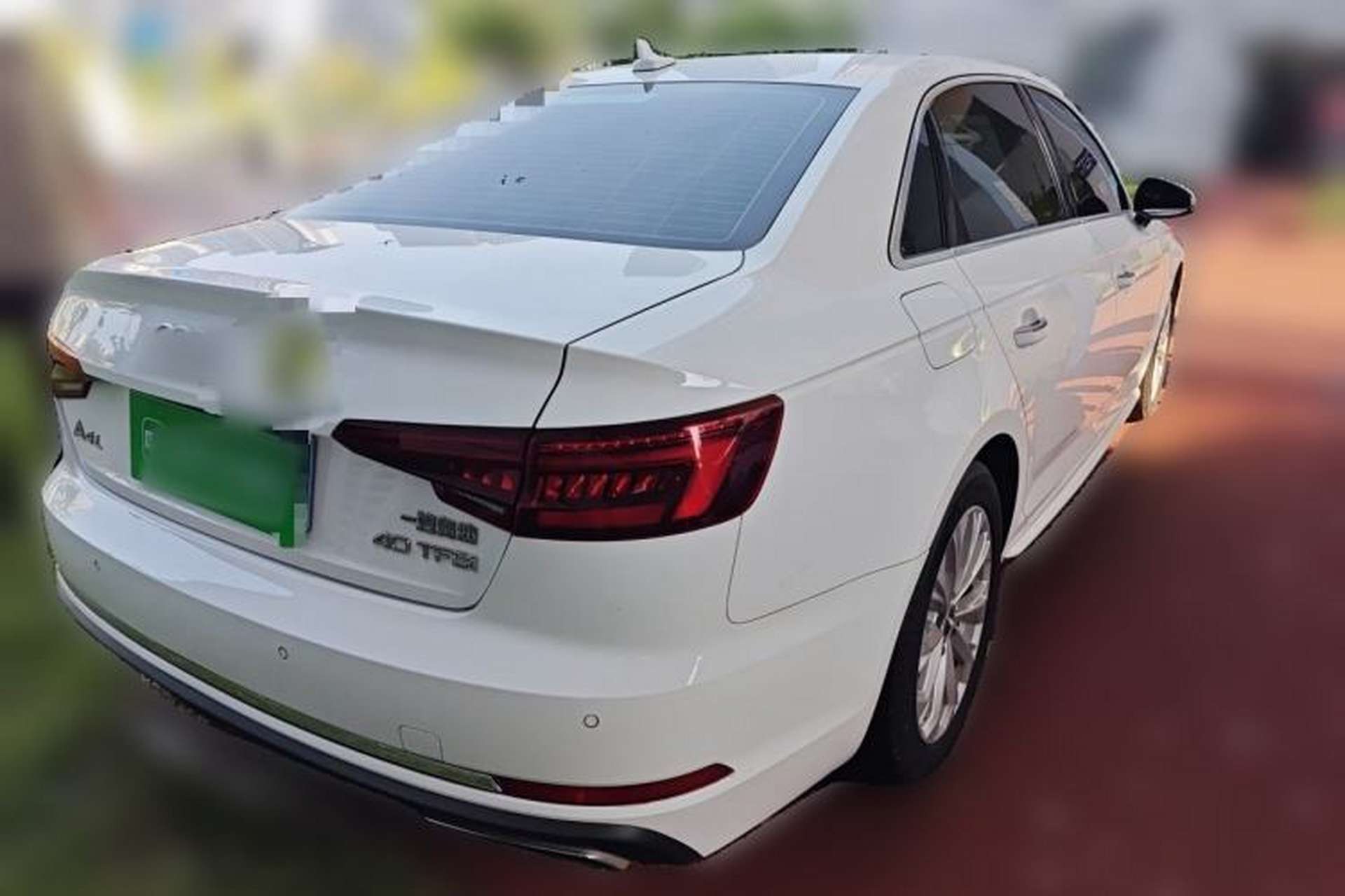 Used Audi A4L 2019 40 TFSI Ambition China VI Rear Right 45 Deg