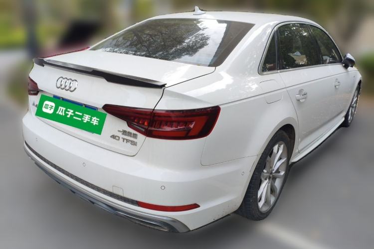 Used Audi A4L 2019 40 TFSI Fashion Version China V Rear Right 45 Deg