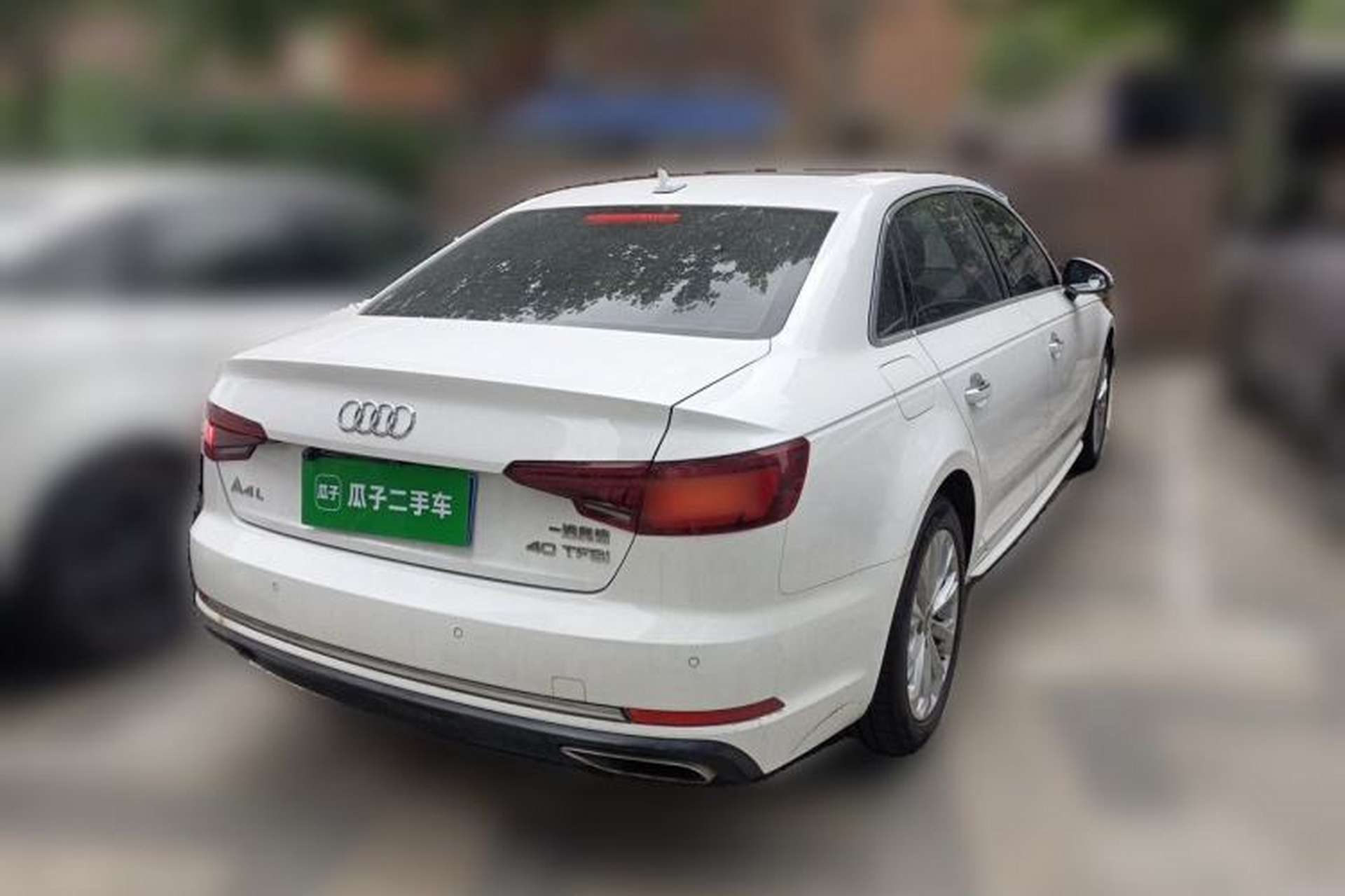 Used Audi A4L 2019 40 TFSI Ambition China VI Rear Right 45 Deg