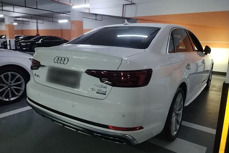 Used Audi A4L 2019 45 TFSI quattro Individual Sport Edition China VI Rear Right 45 Deg