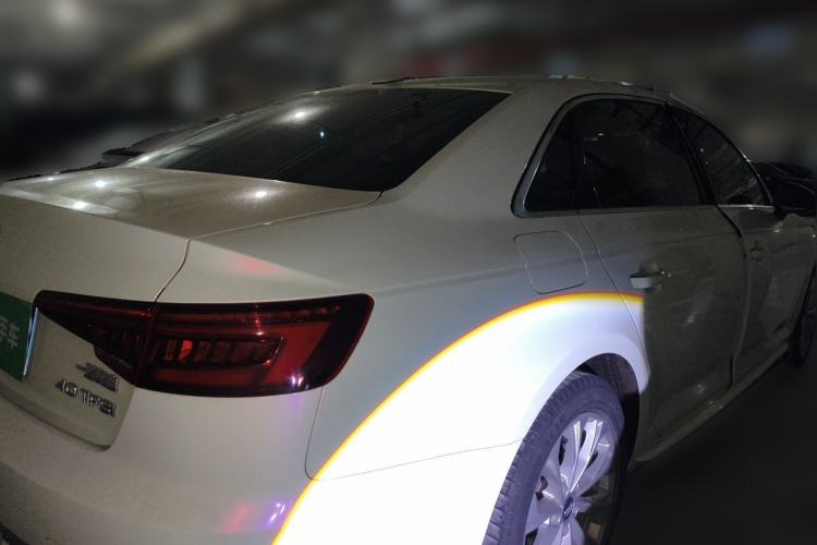 Used Audi A4L 2019 40 TFSI Ambition China VI Rear Right 45 Deg