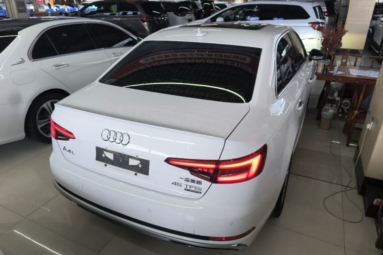 Used Audi A4L 2019 45 TFSI quattro Individual Sport Edition China V Rear Right 45 Deg