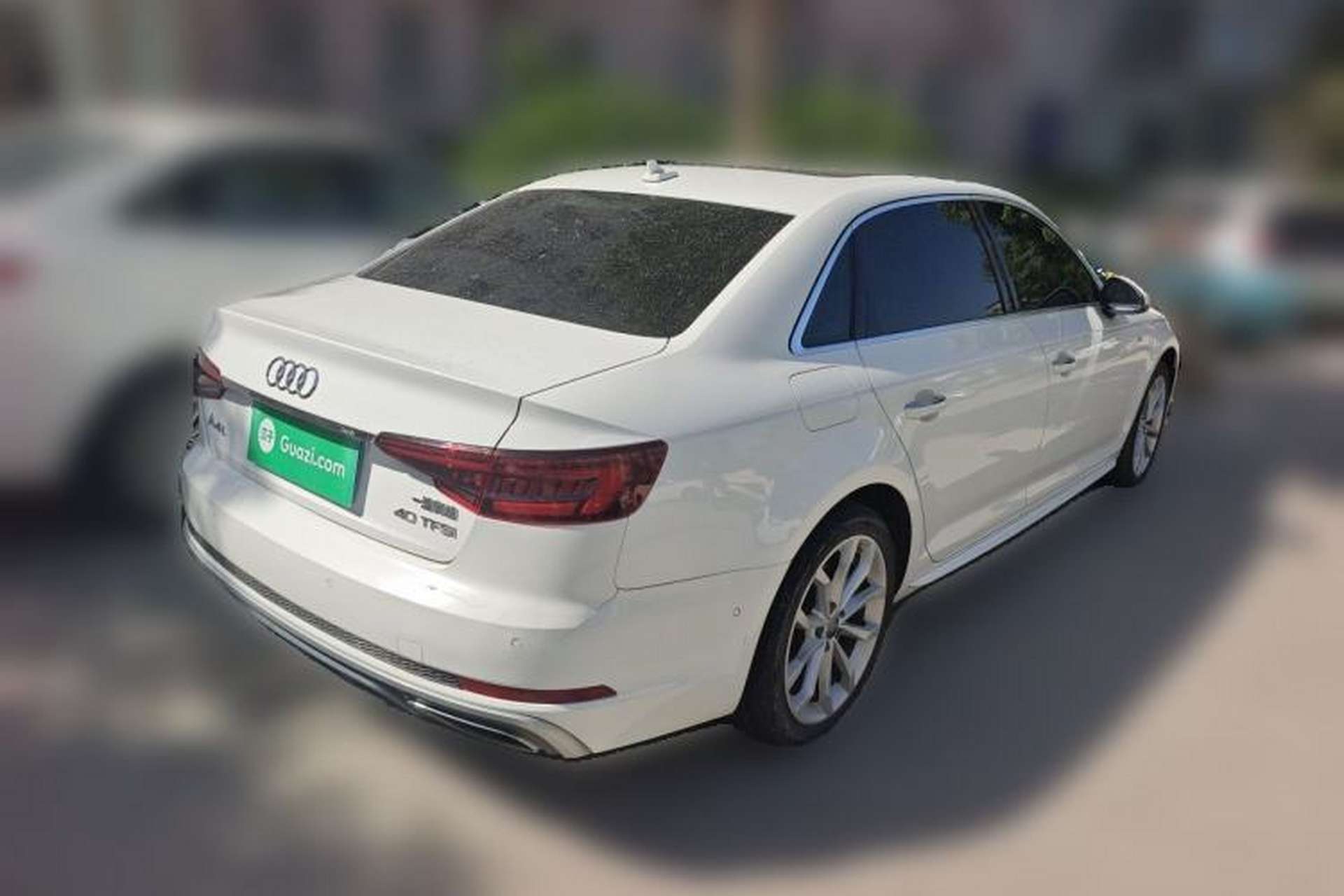 Used Audi A4L 2019 40 TFSI Fashion Edition China VI Emission Standard Rear Right 45 Deg